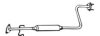 ROVER GEX33511 Middle Silencer